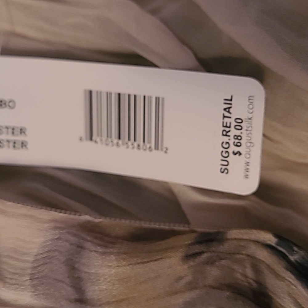 NWT August Silk flowing skirt. Size 14 - Picture 7 of 8